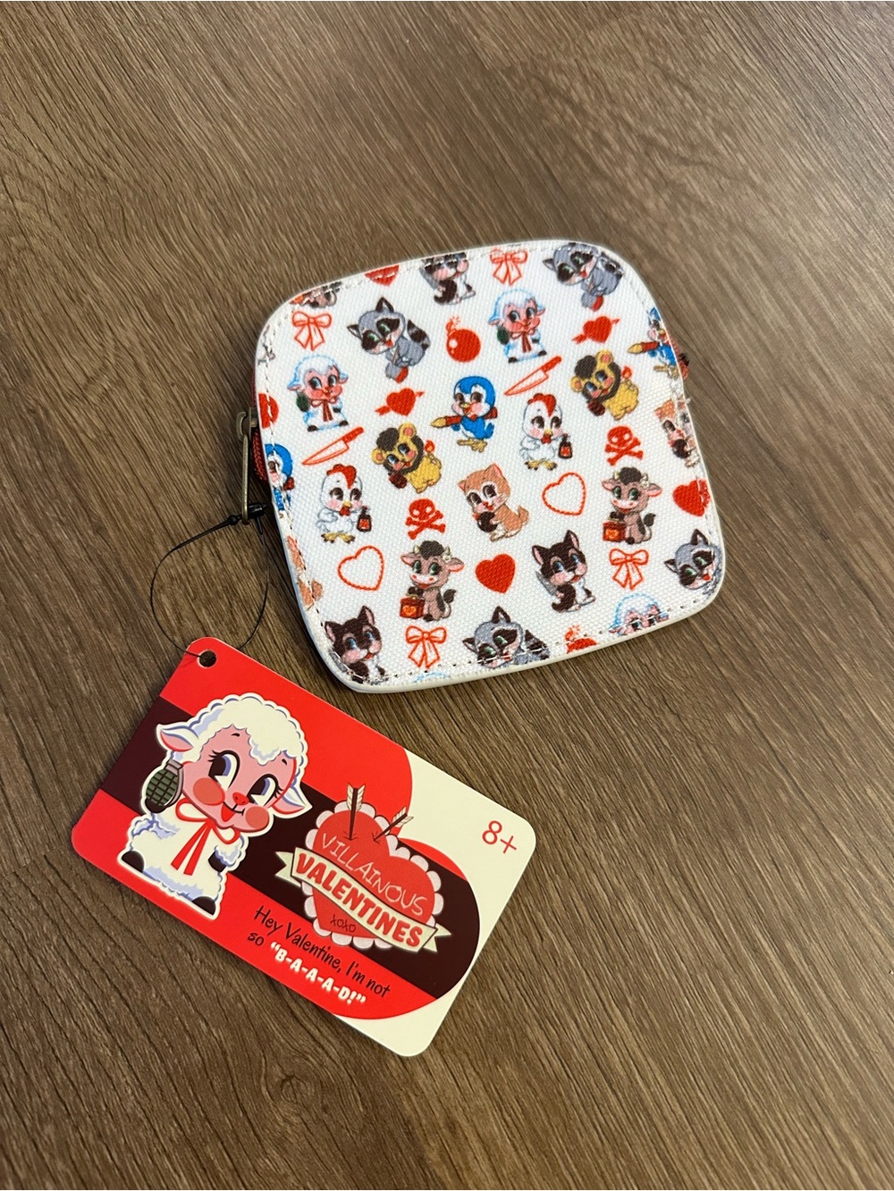 Funko Villainous Valentines coin purse